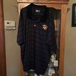 Russell Men’s Hawkeye Polo Size 3X